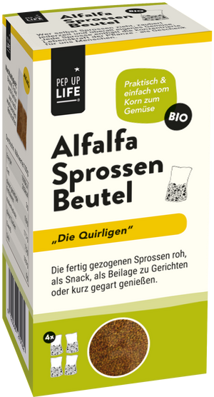 Sprossenbeutel ALFALFA - 4x12g Beutel