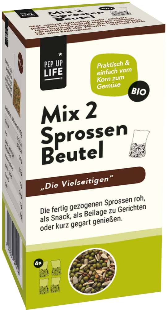 Sprossenbeutel MIX 2 - 4x20g Beutel