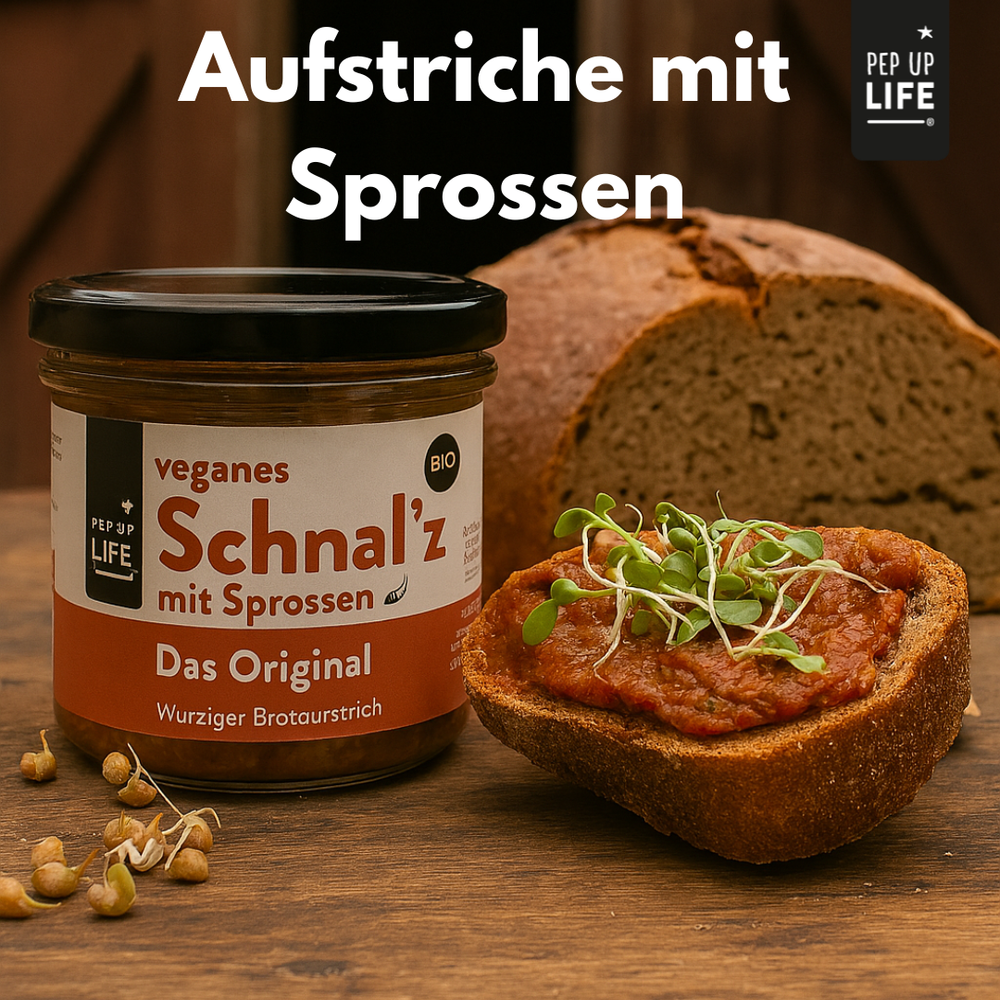 Schnal’z mit Sprossen – Der vegane Brotaufstrich, der Tradition neu interpretiert