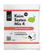 BIO Keimsaaten MIX4 - Die Würzig Frechen - 50g