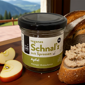 Schnal´z mit Sprossen - Apfel, Vegan, Bio, 110g
