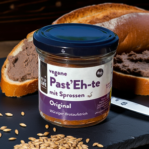 Past’Eh-te mit Sprossen - Original, Vegan, Bio, 120g
