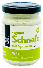 Schnal'z with sprouts - apple, vegan, organic, 110g