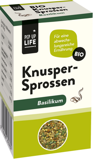Knusper Sprossen BASILIKUM, Bio, 100g