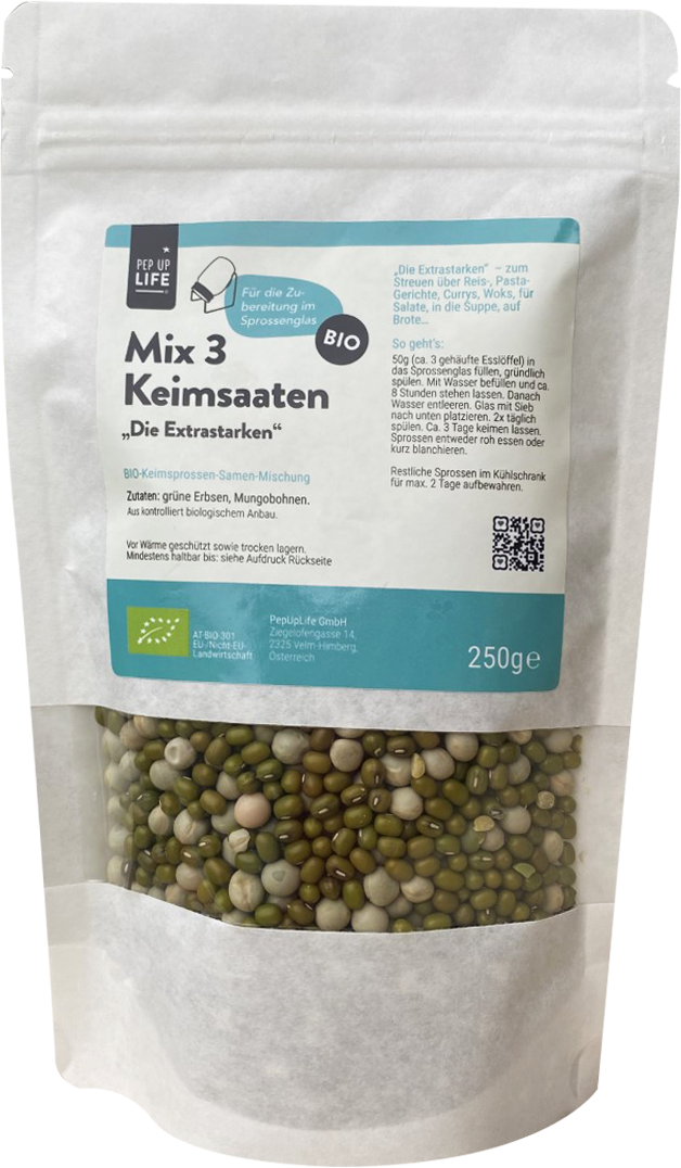 BIO Keimsaaten , Sprossen, Keimlinge – PepUpLife GmbH