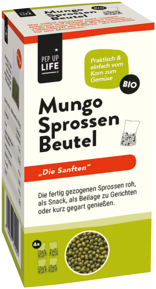 Sprossenbeutel MUNGO - 4x20g Beutel