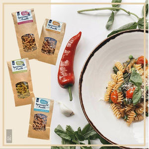 
            
                Load image into Gallery viewer, Sprouts pasta GREEN BEANS sprouts, fusilli, 225g, ORGANIC 
            
        
